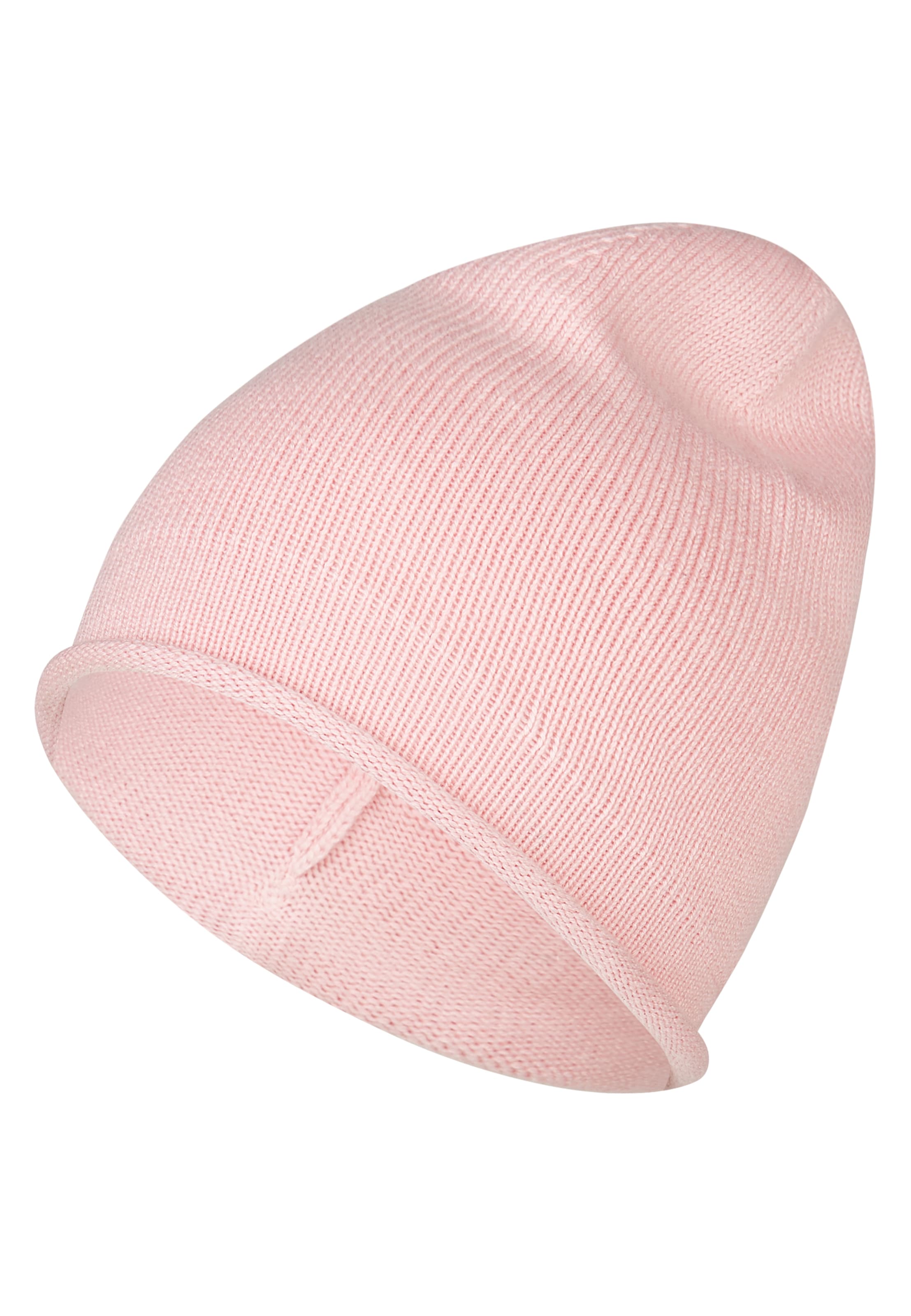 STERNTALER Beanie in Pink: front