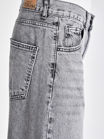 IT'S BASIC Loose fit Jeans 'Relaxed Mid Rise Jeans' in Grey