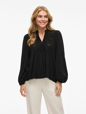 VILA Blouse 'VITyra' in Black: front