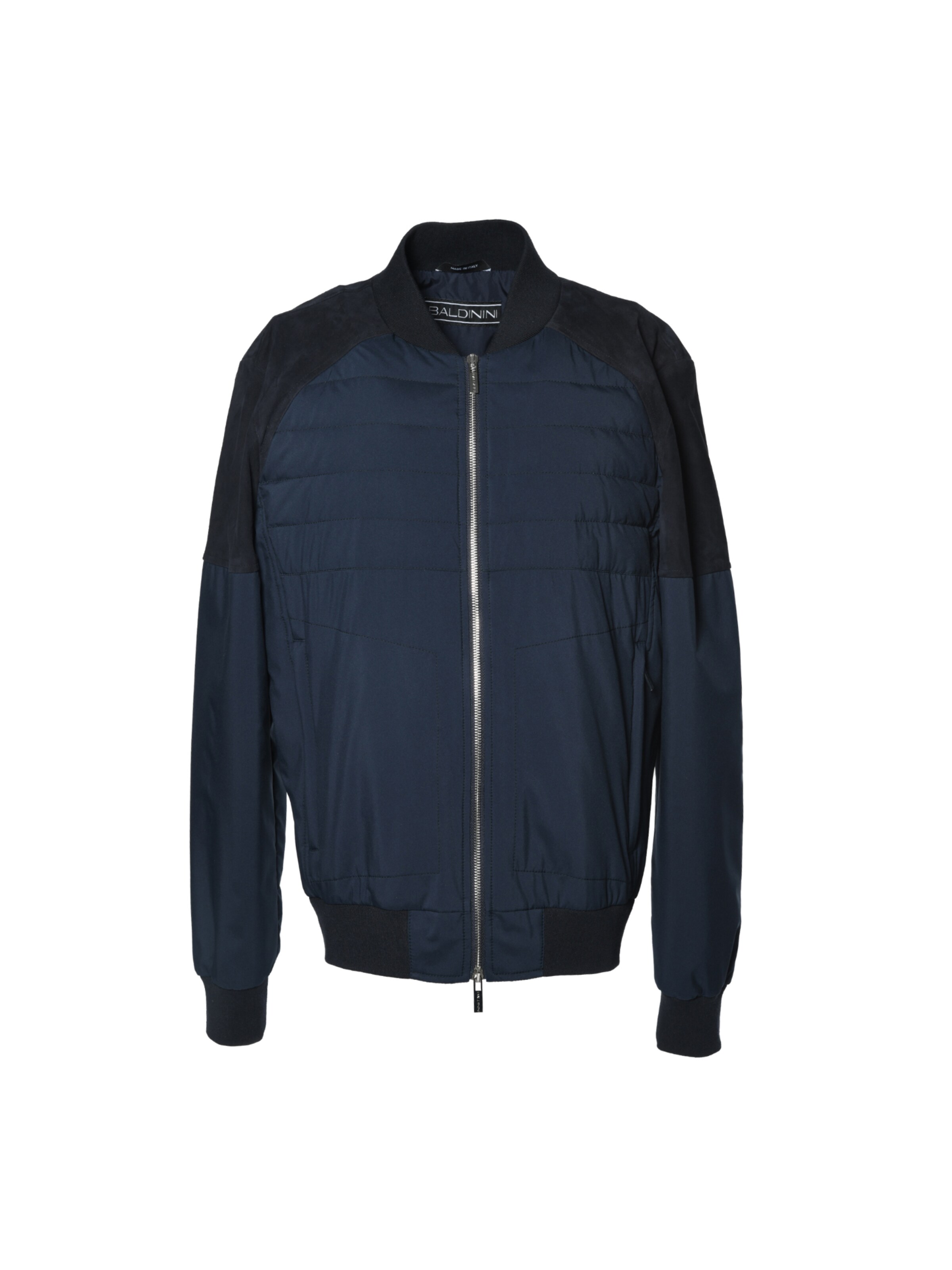 BALDININI Tussenparka in Blauw: voorkant