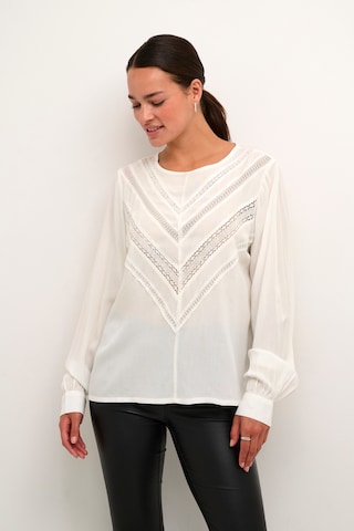 Kaffe Blouse 'Ellie' in White: front