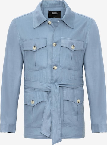 Antioch Välikausitakki värissä sininen: etupuoli