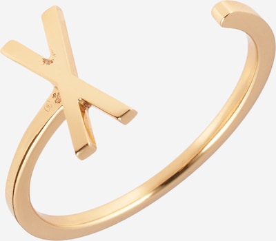 Design Letters Ring in de kleur Goud, Productweergave