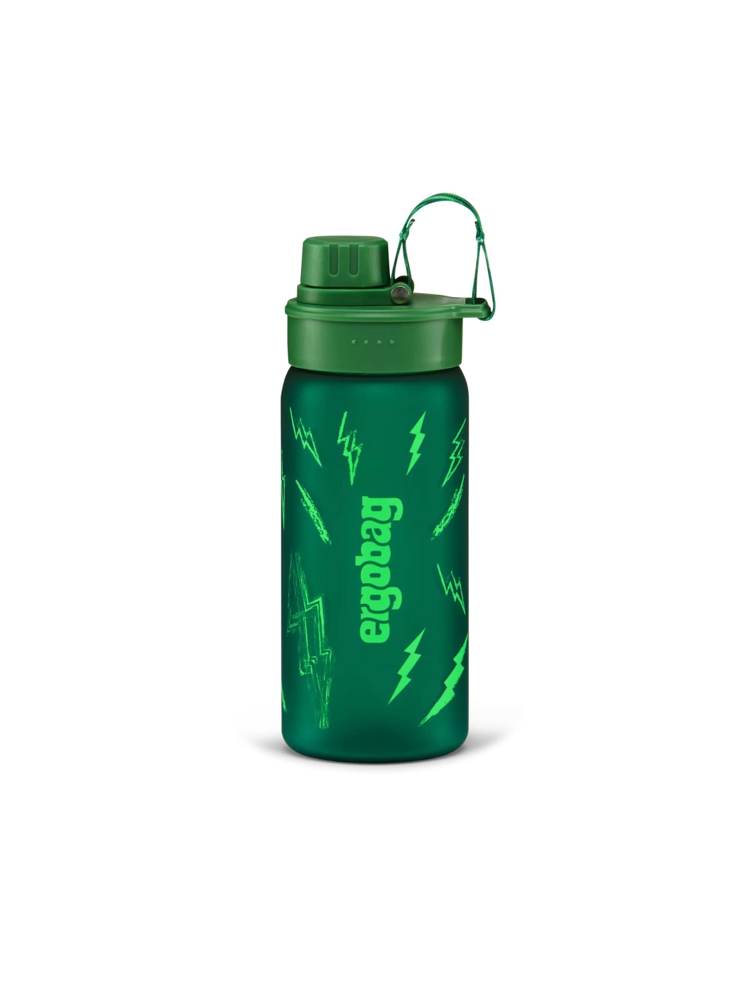 ergobag Trinkflasche 'Trinkflasche Trinkflasche'‌‌‌‌‌‌ in Grün: Vorderseite