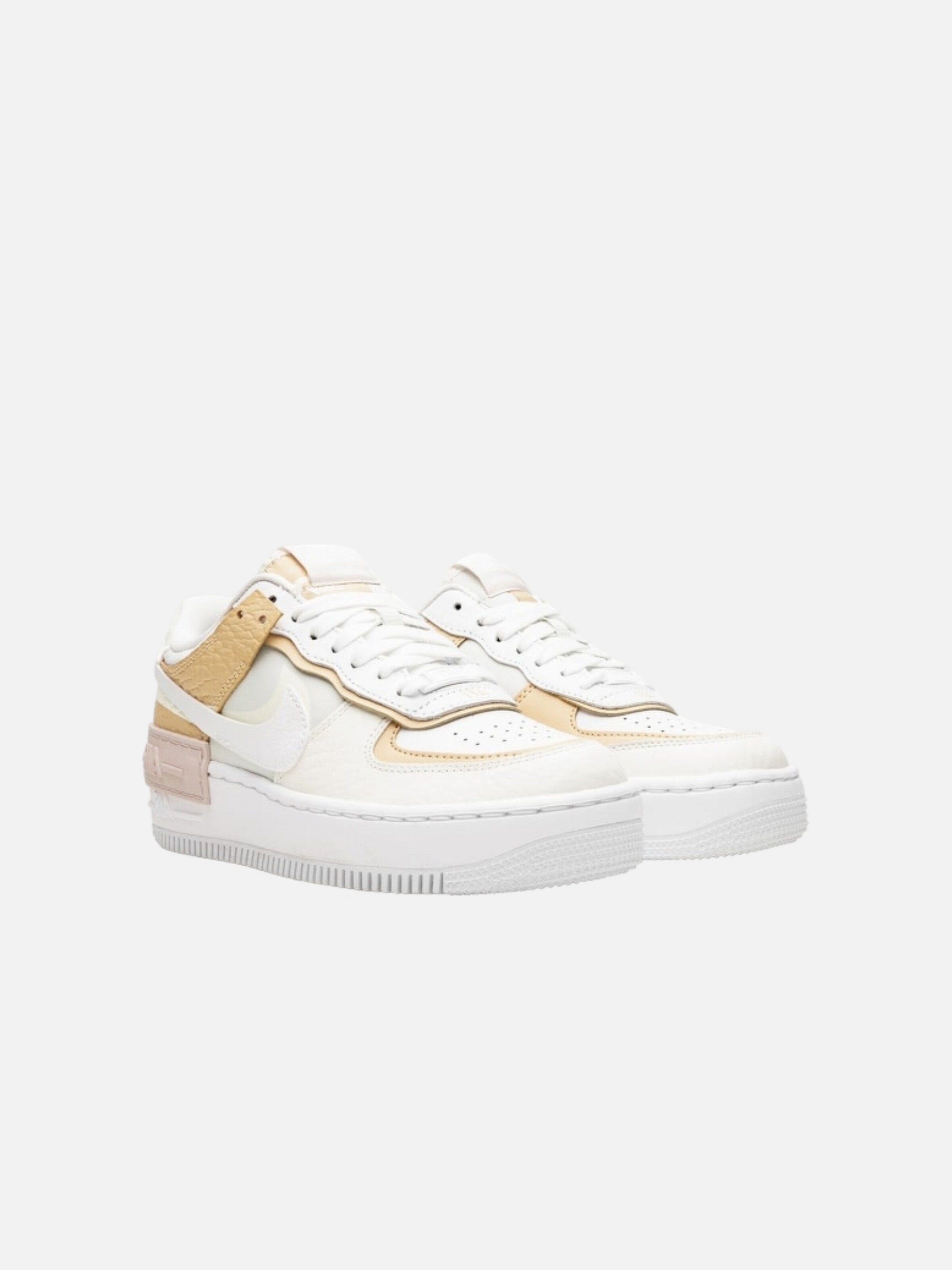 Baskets basses 'Air Force 1 Shadow Spruce' NIKE en beige