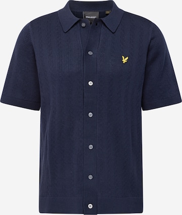 Lyle & Scott Regular Fit Paita värissä sininen: edessä