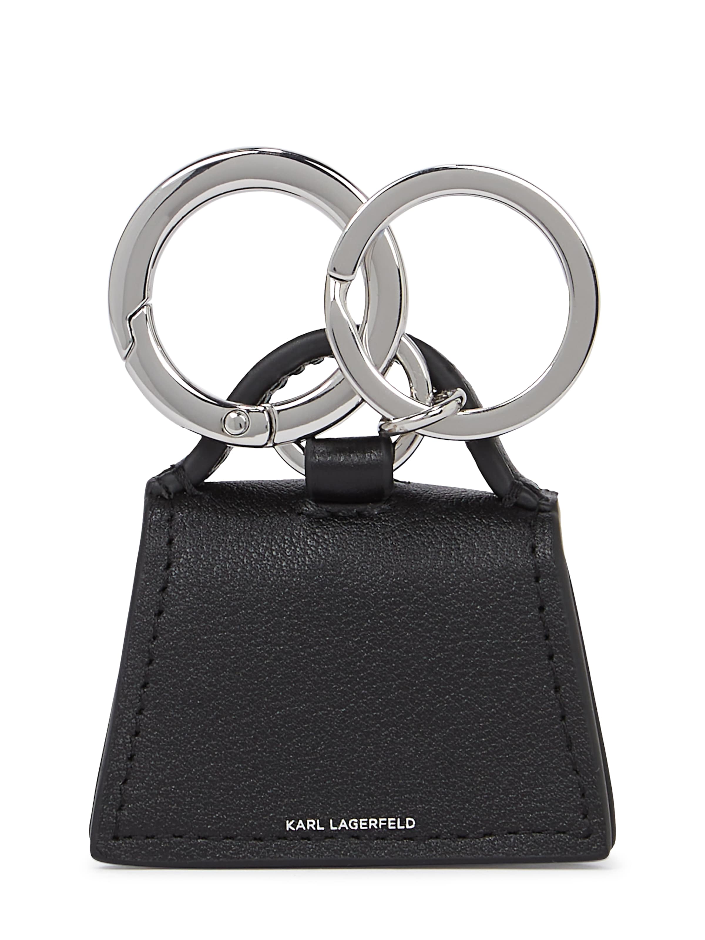Portachiavi di Karl Lagerfeld in nero