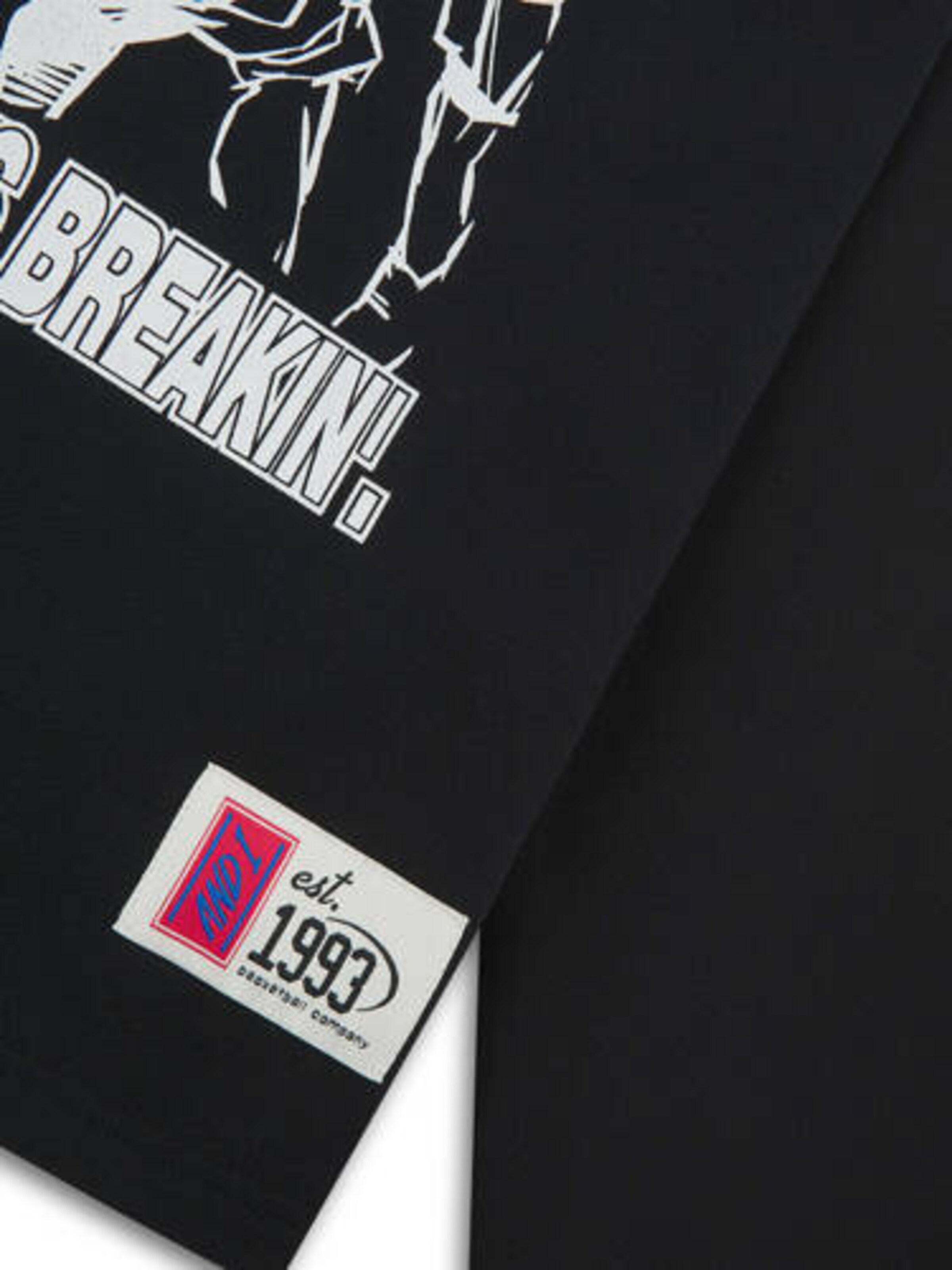 AND1 Sweatshirt in Schwarz