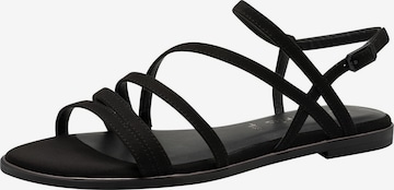 Tamaris Sandale in Schwarz: Vorderseite