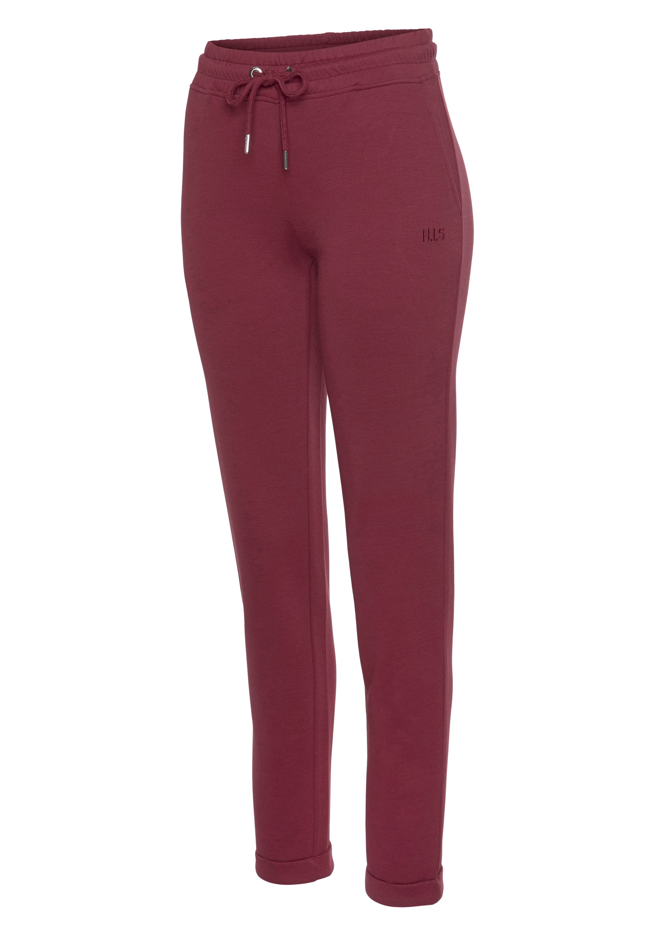 Effilé Pantalon H.I.S en rouge