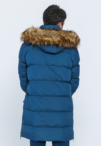 Manteau d’hiver 'Alberta' Giorgio di Mare en bleu