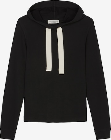 Sweat-shirt Marc O'Polo en noir : devant