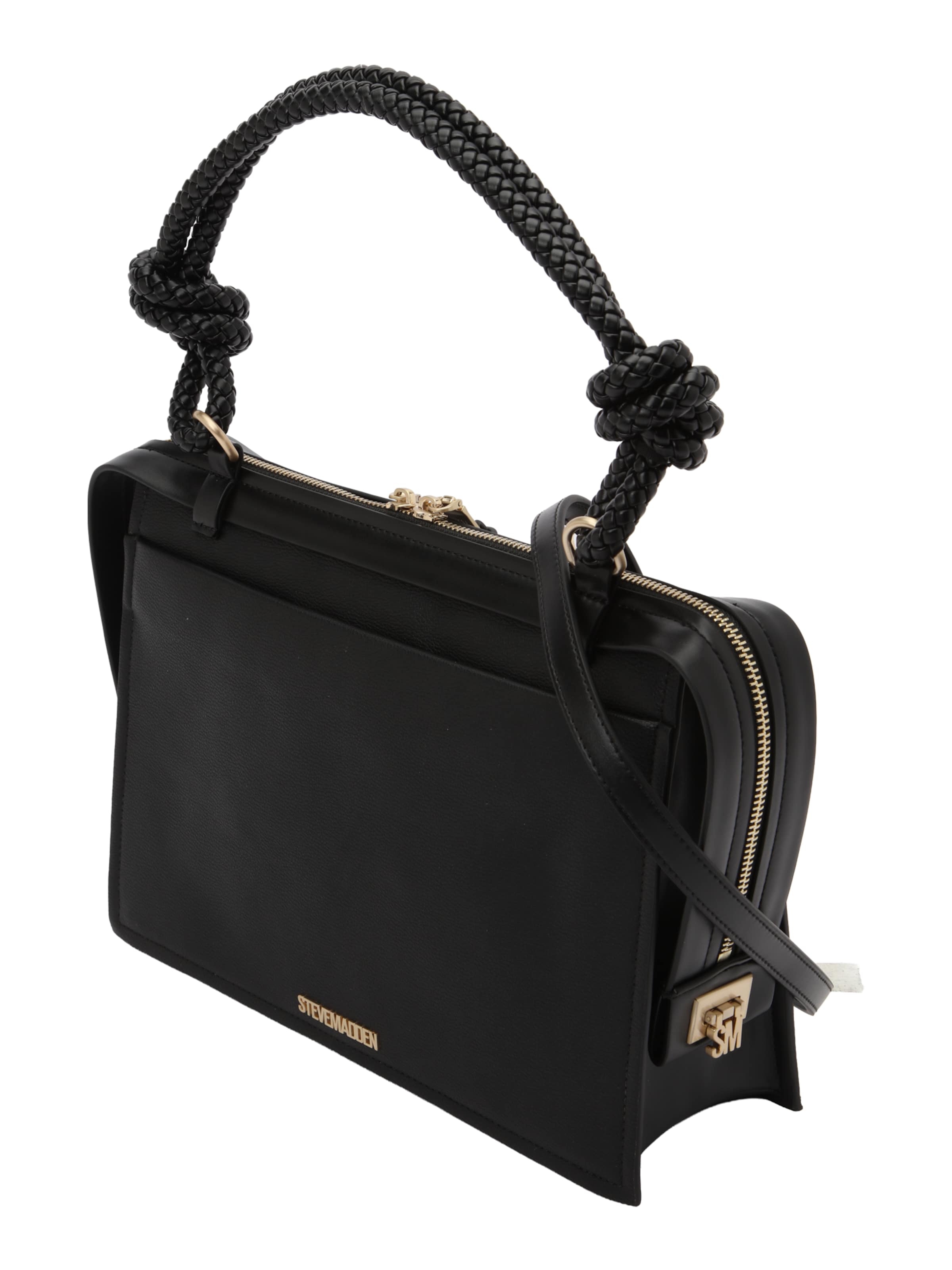 STEVE MADDEN Дамска чанта 'Bamren' в черно: отстрани