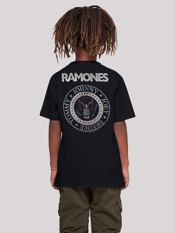 T-Shirt 'Ramones Rock Musik Band' F4NT4STIC en noir