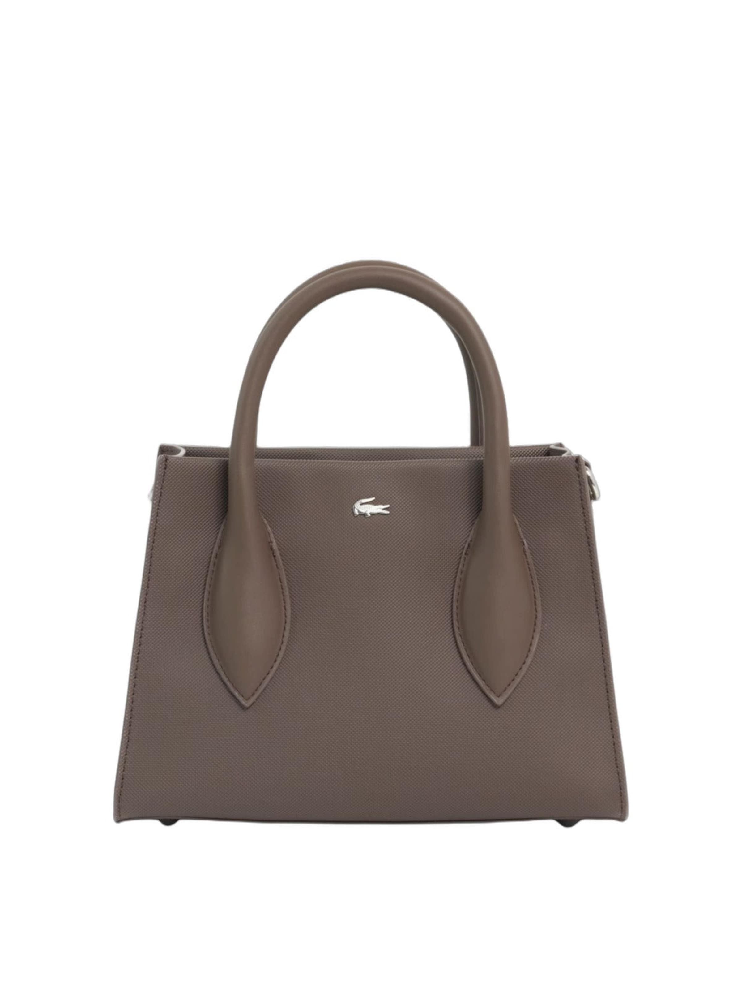 LACOSTERučna torbica 'Lacoste Sac à main Daily City Marron Foncé' - smeđa boja: prednji dio