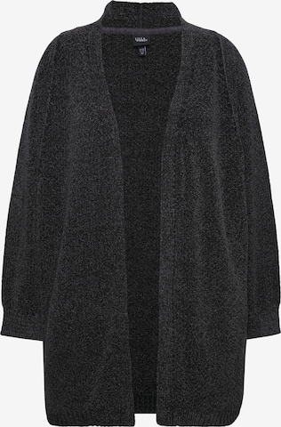 Cardigan Ulla Popken en gris : devant