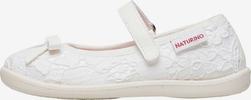 NATURINO Ballerina 'CLARIES 2' in Weiß: Vorderseite