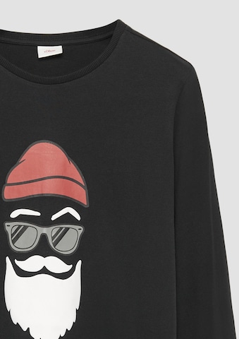 T-Shirt s.Oliver en noir