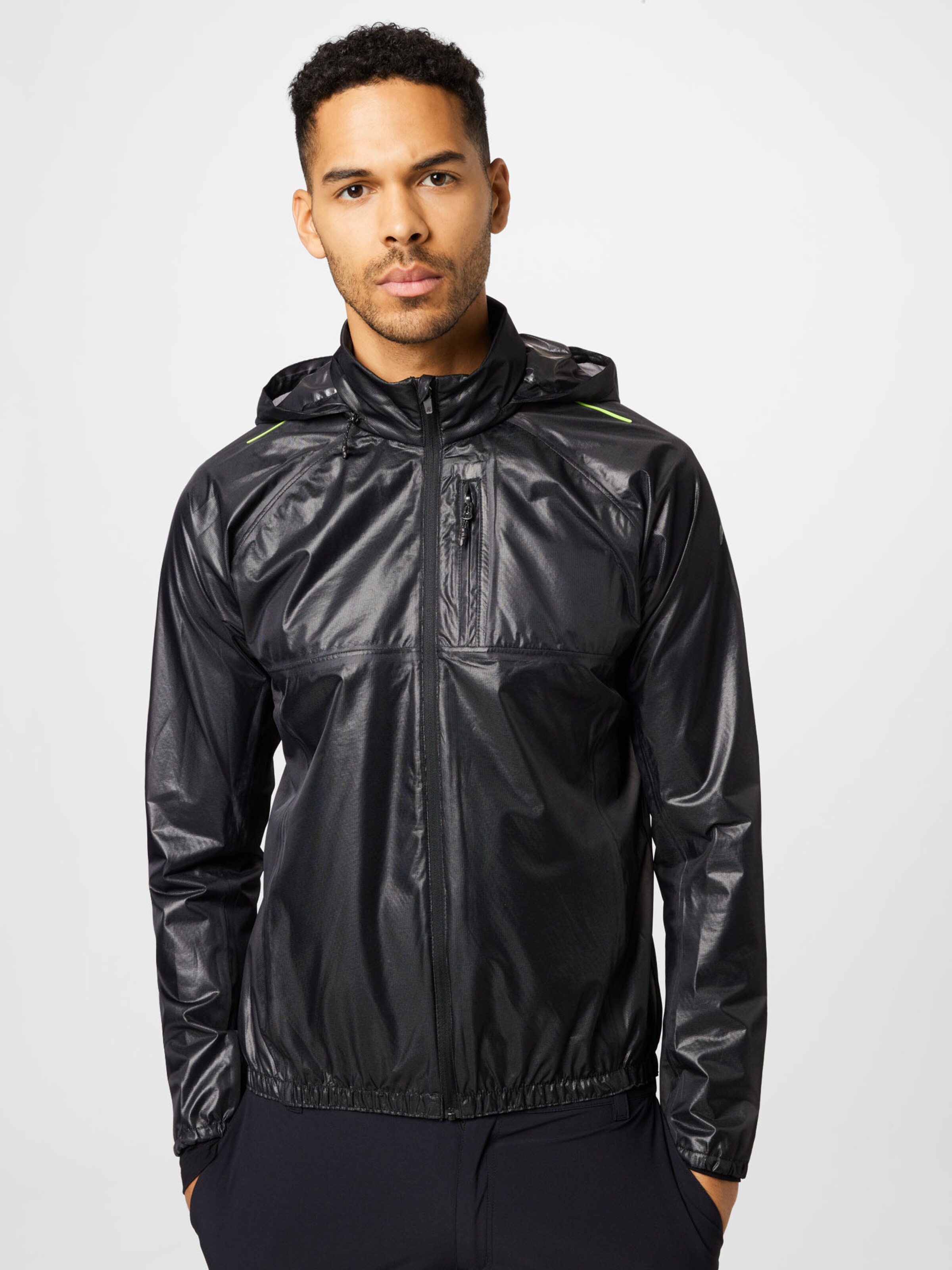 Männer Sportbekleidung Rukka Sportjacke 'MALKO' in Schwarz - BX12072 Männer Sportbekleidung Rukka Sportjacke 'MALKO' in Schwarz - BX12072