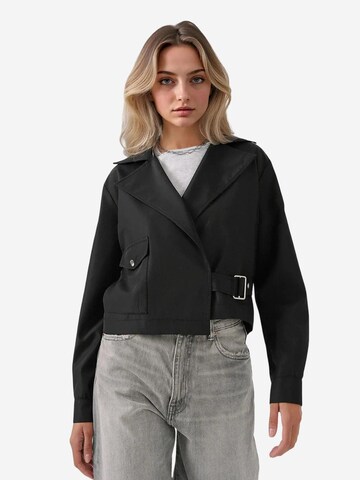 Bigdart Between-Seasons Coat in Black