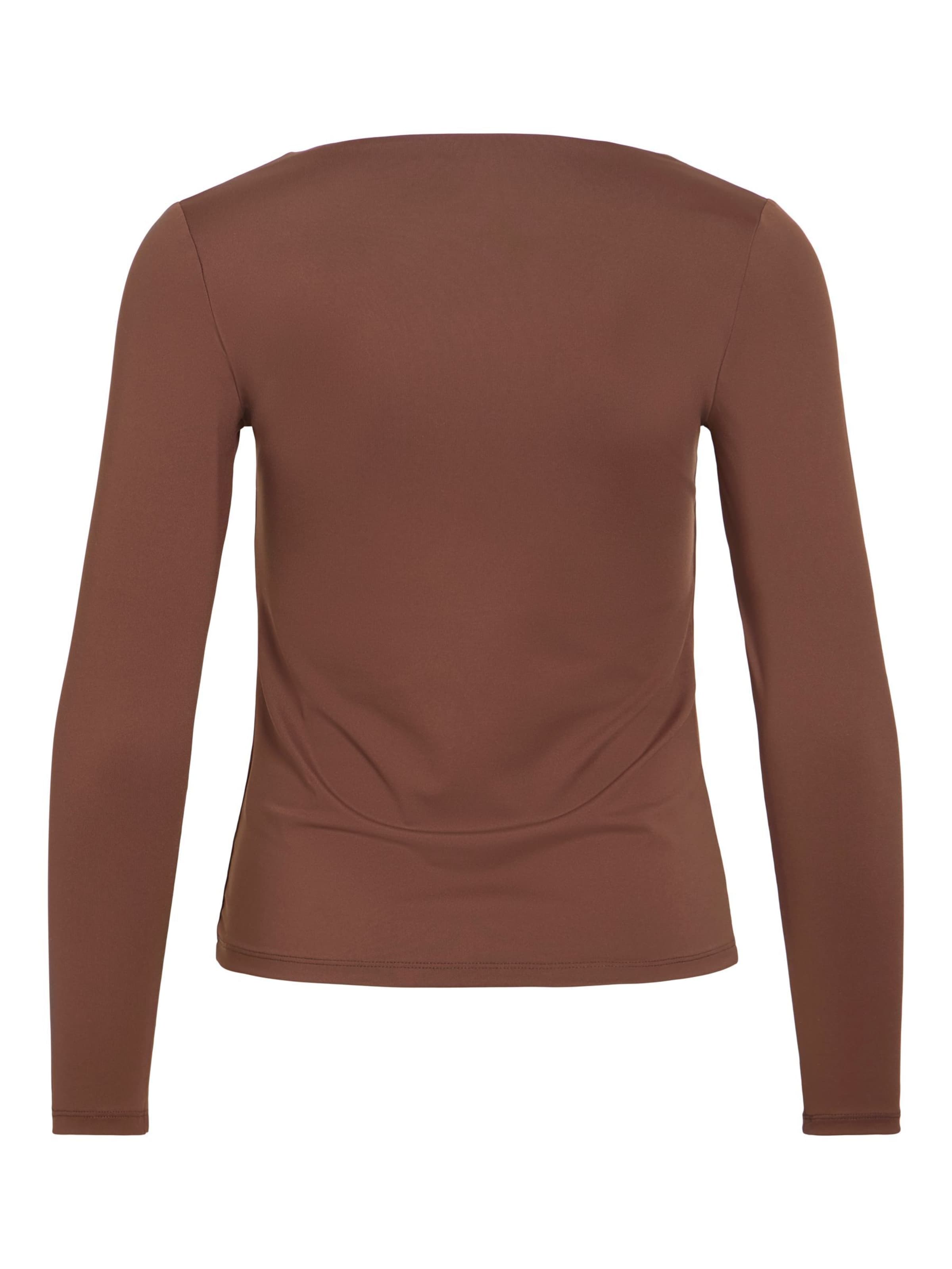 T-shirt 'VIKenza' VILA en marron