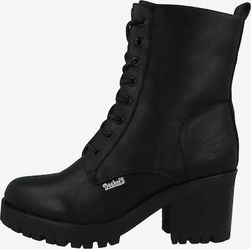 Dockers by Gerli Lace-Up Ankle Boots in Black