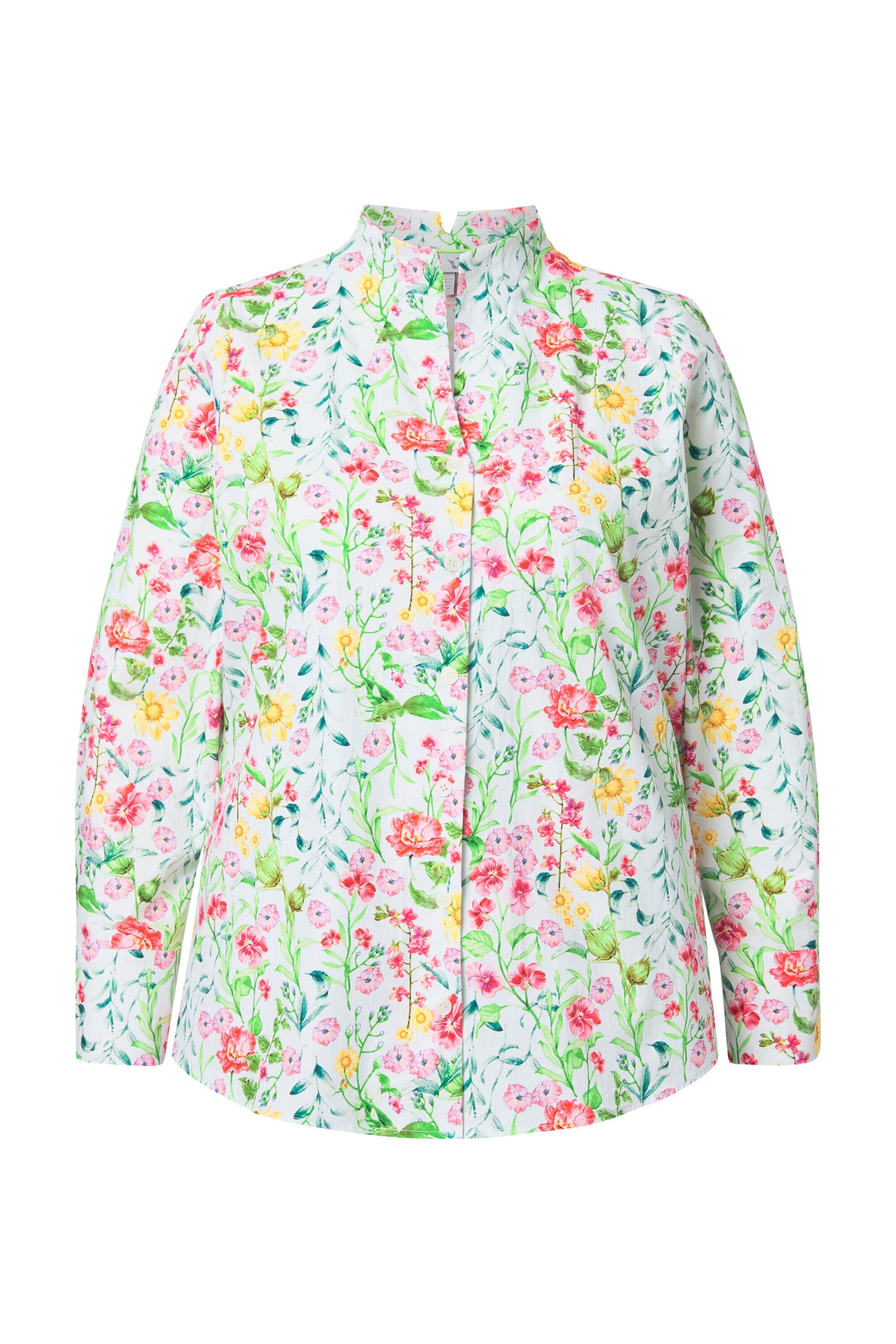 Ulla Popken Blouse in Gemengde kleuren: voorkant