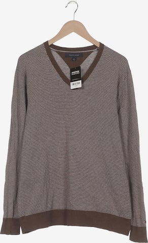TOMMY HILFIGER Pullover M in Braun: Vorderseite