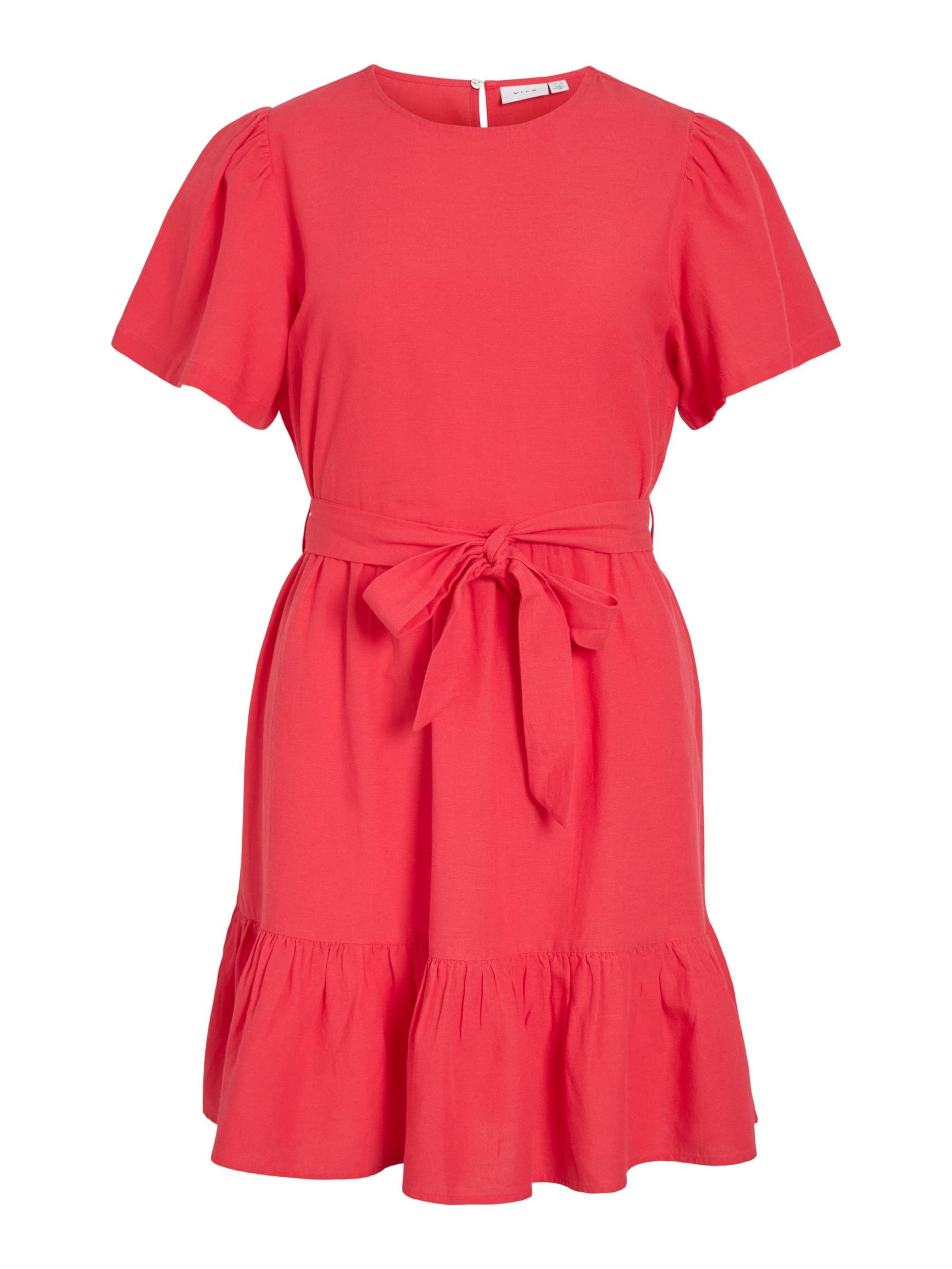 Abito di VILA in rosso: frontale