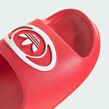 ADIDAS ORIGINALS Muiltjes 'Adilette 00s' in Rood