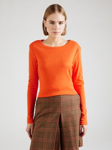 s.Oliver Shirt in Oranje: voorkant