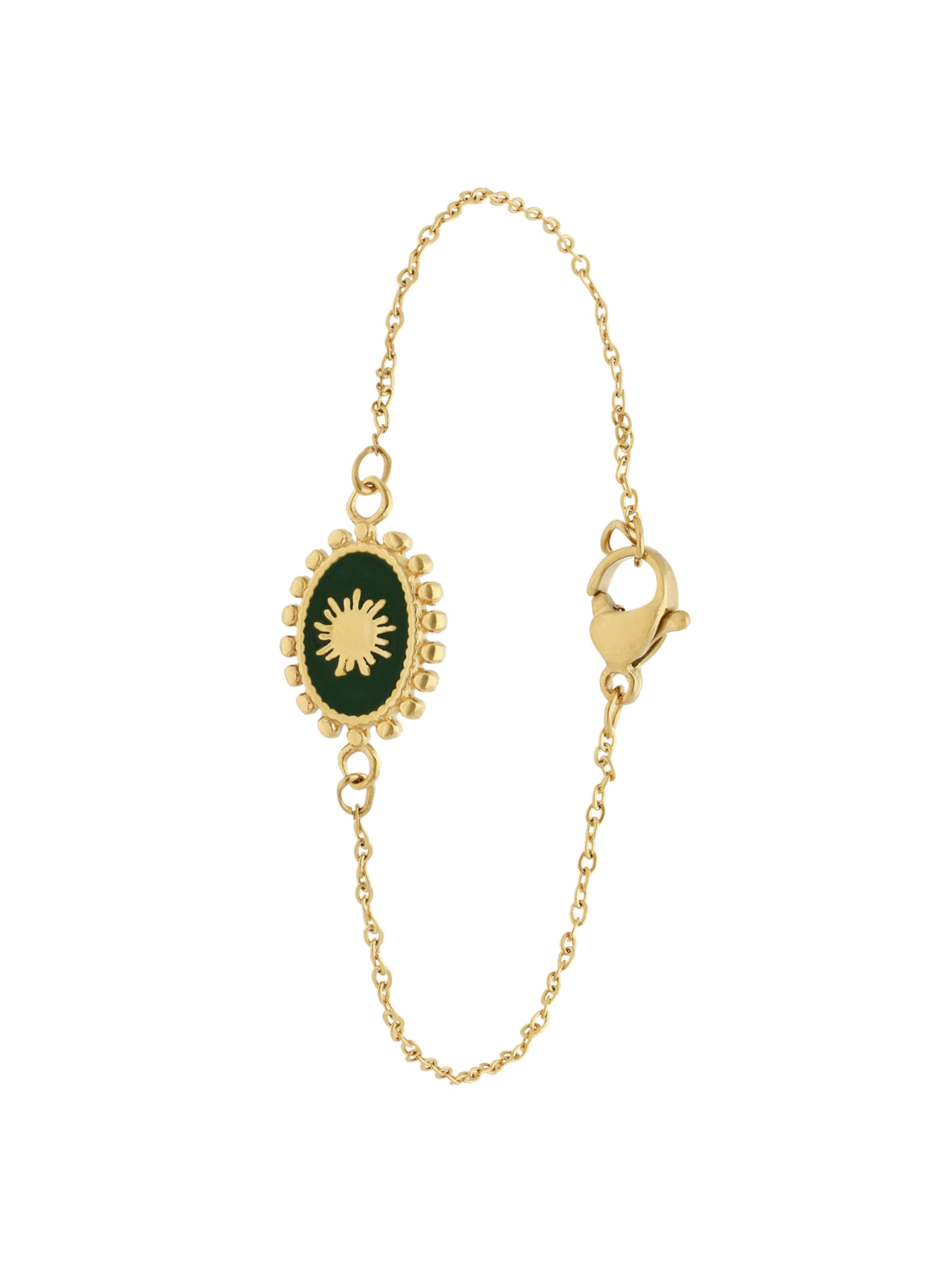 Lucardi Bracelet in Gold: front