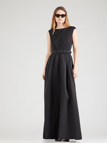Lauren Ralph Lauren Вечерна рокля 'NOELLA' в черно: отпред