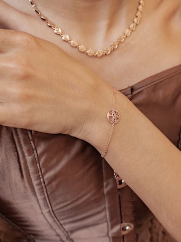 Braccialetto 'Life Flow' di Hey Happiness in oro