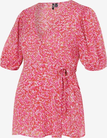 Vero Moda Maternity Bluse 'HENNA' in Pink: predná strana