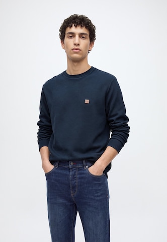 INDICODE JEANS Sweatshirt 'Zarside' in Blue: front