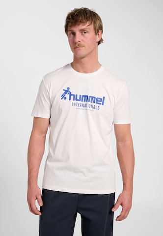 Hummel Shirt 'PULSE' in Wit: voorkant
