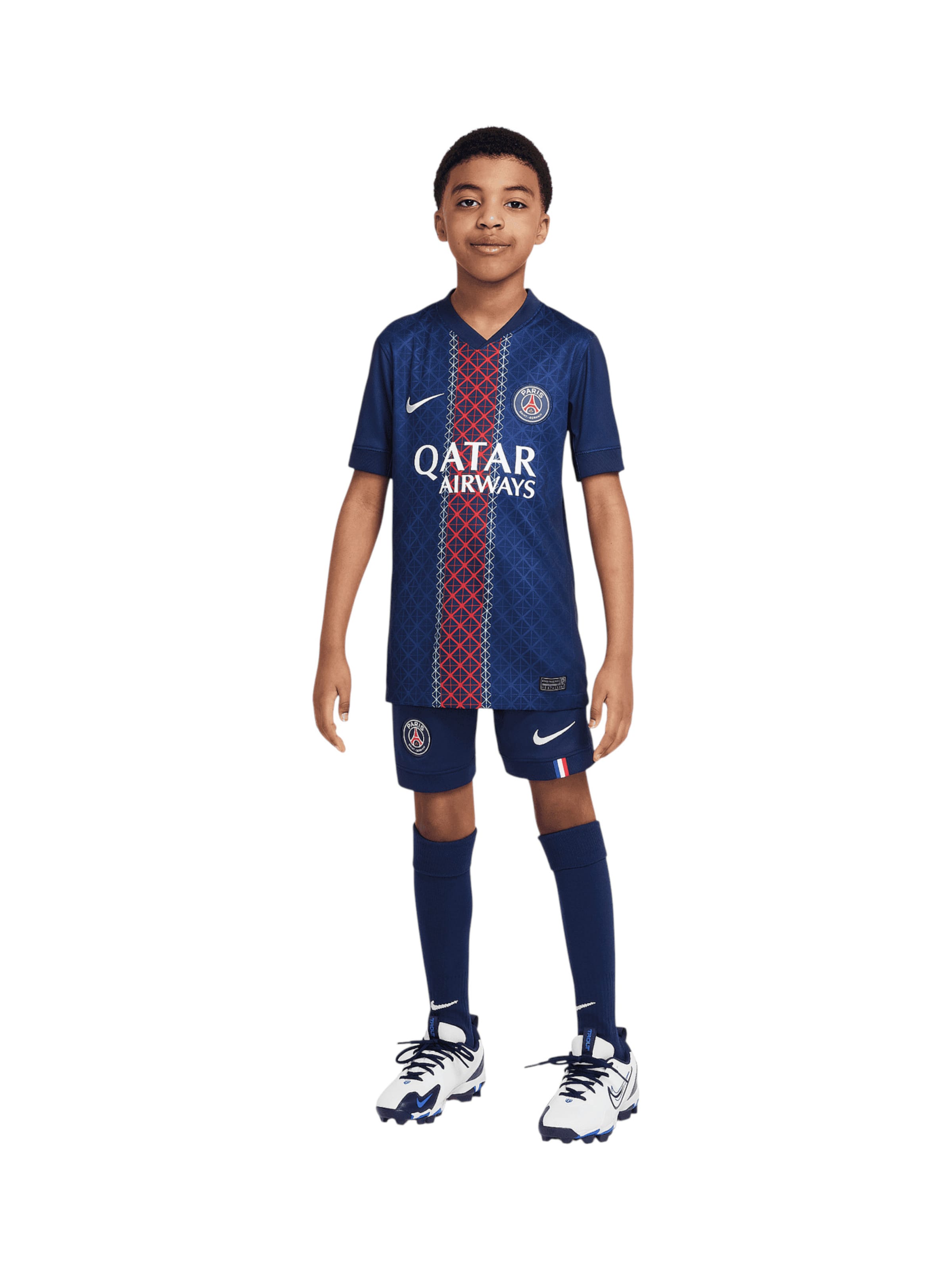 NIKE Regularen Športne hlače 'Paris Saint-Germain 2025/2026' | modra barva: sprednja stran