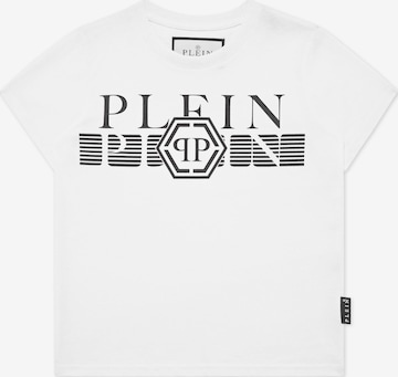 T-Shirt Philipp Plein en blanc : devant