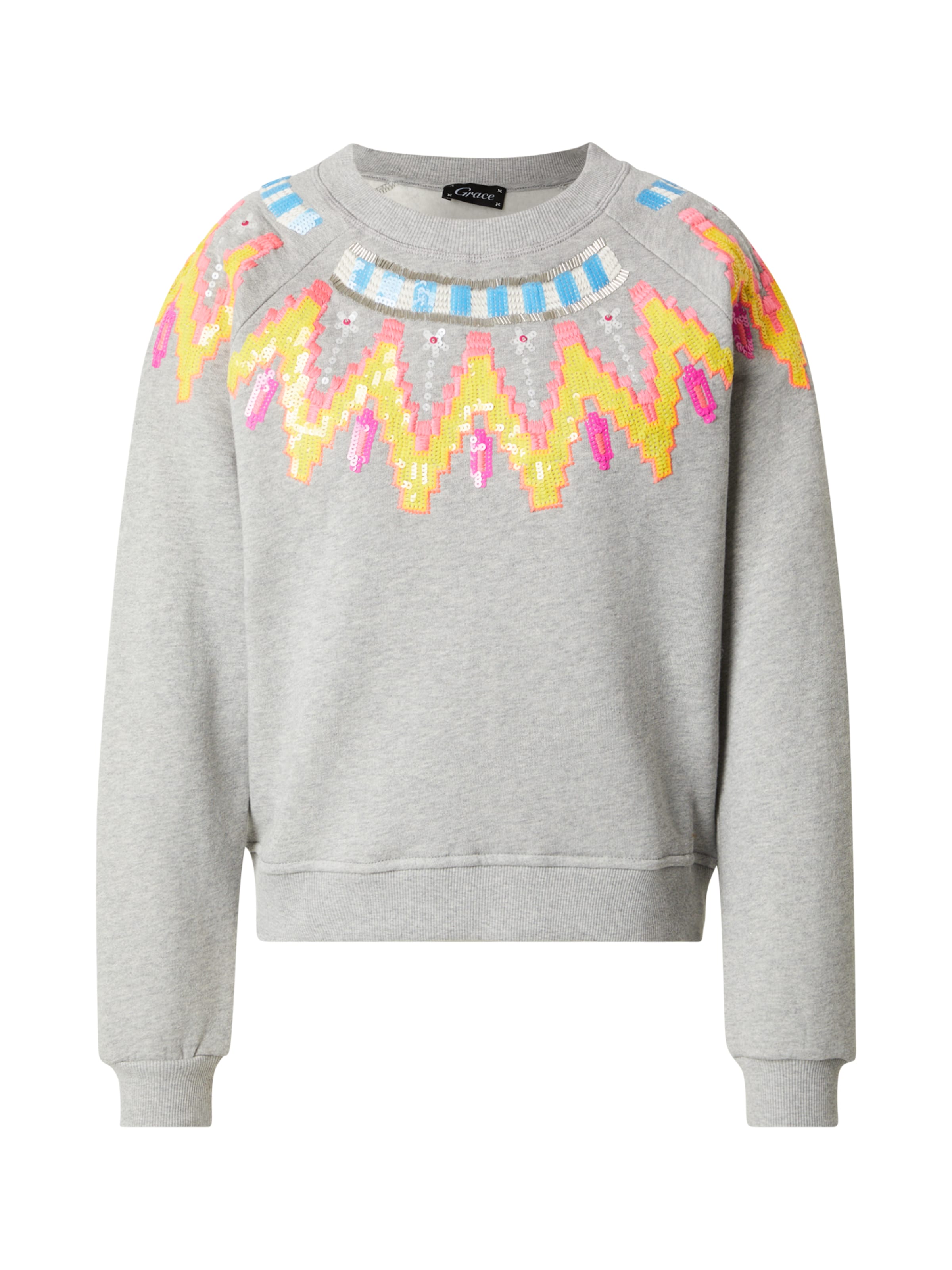 Grace Sweatshirt in Grey: front