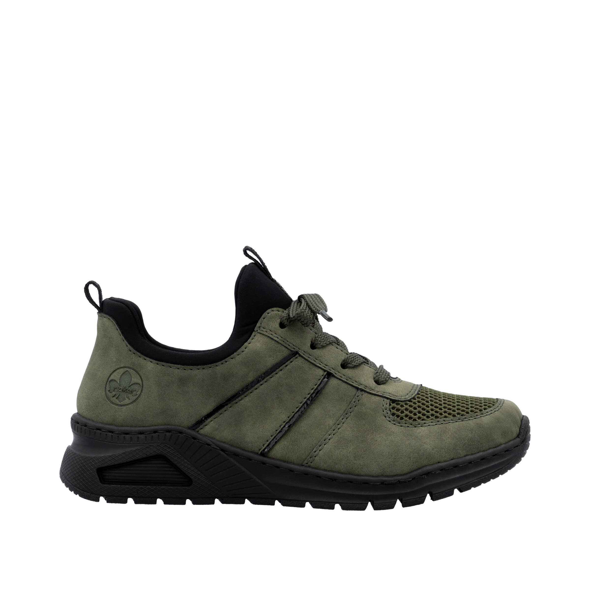 Rieker Athletic Lace-Up Shoes in Green