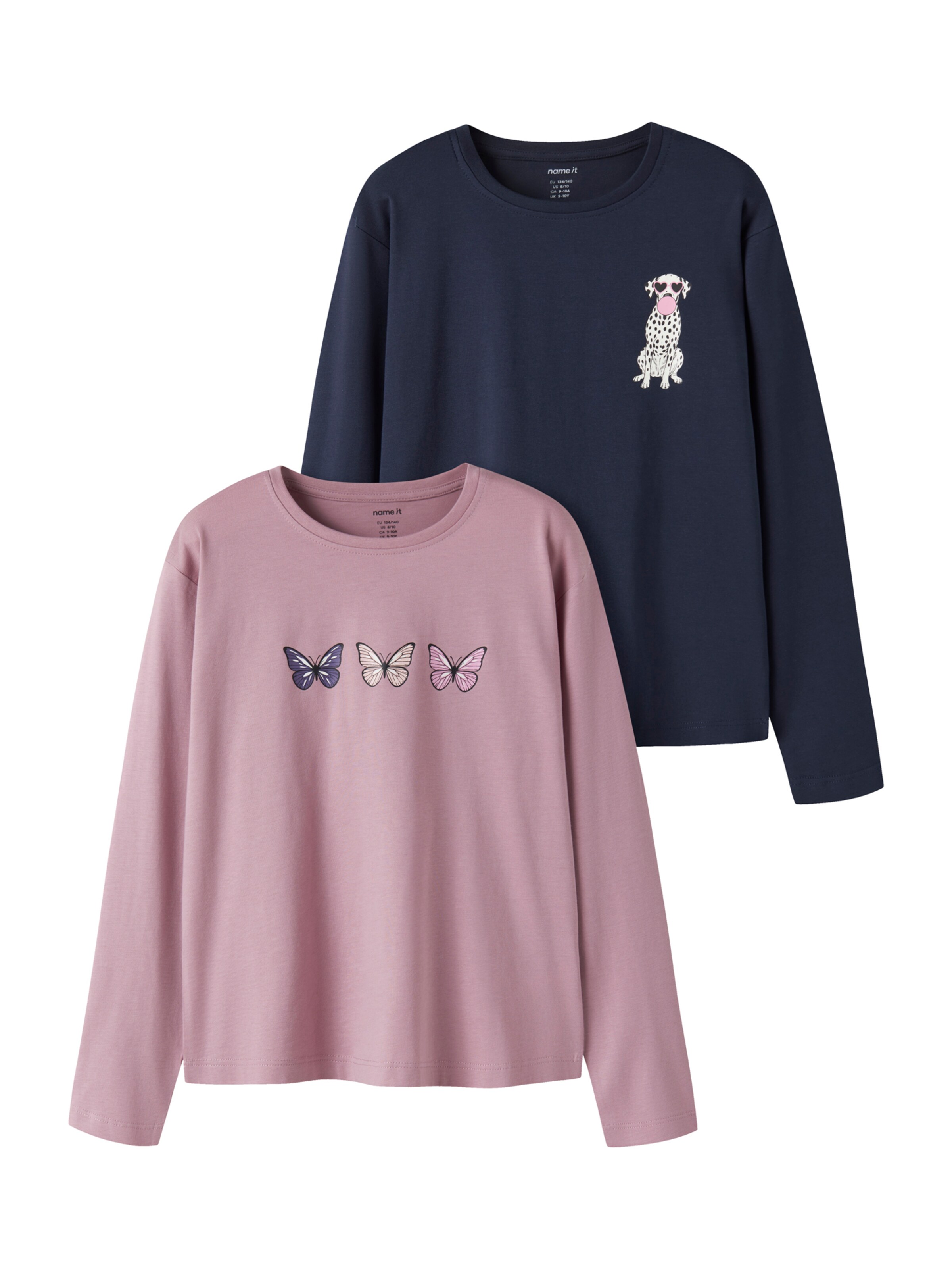 NAME IT Bluser & t-shirts 'NKFVEEN' i blå: forside