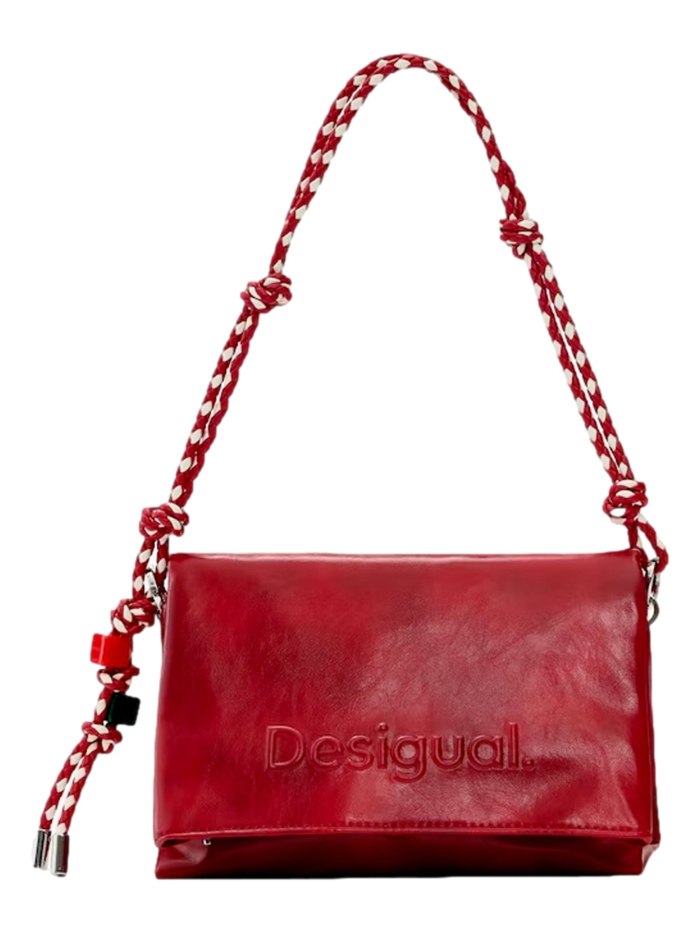 Sacs à main 'Half Logo Venezia 4' Desigual en rouge : devant