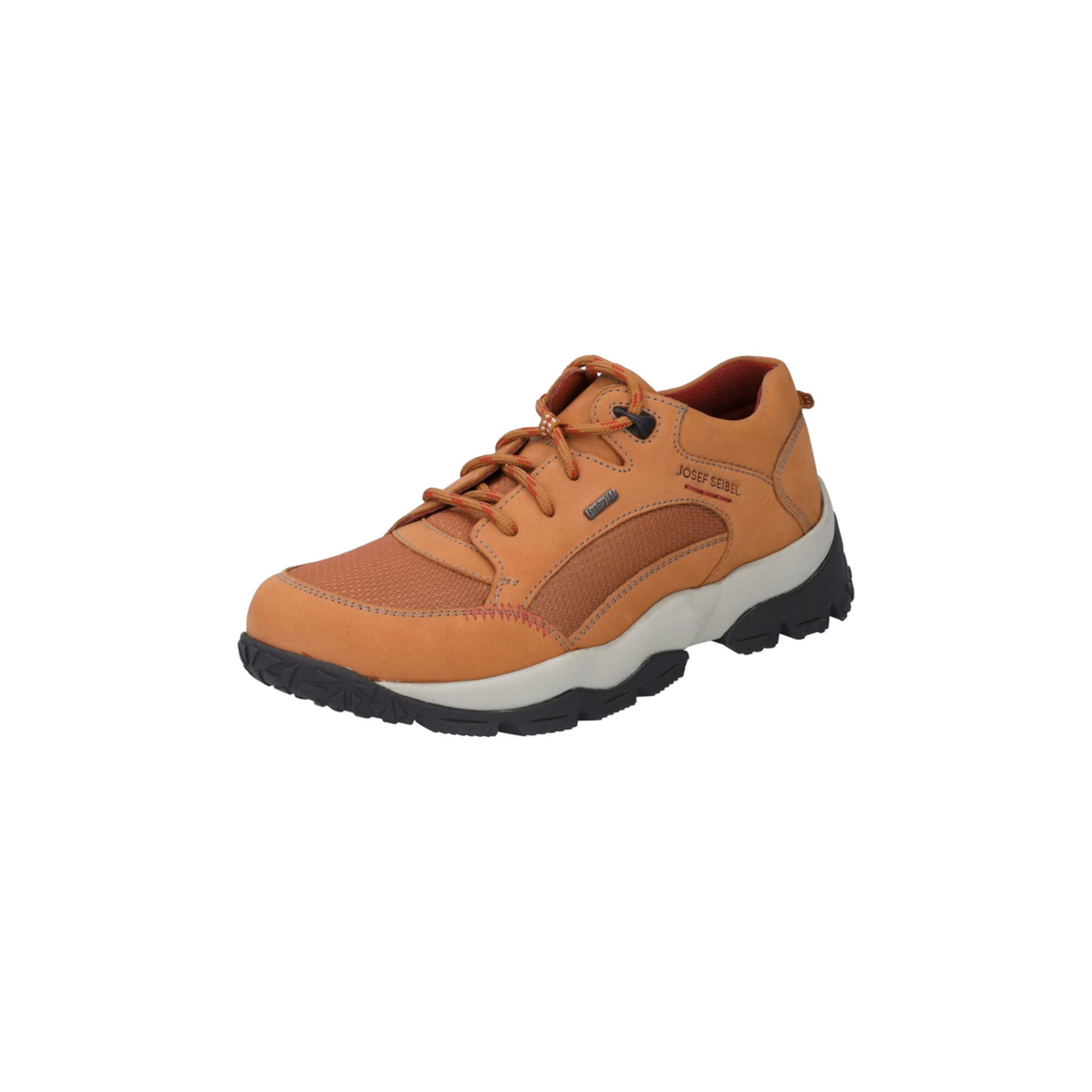 JOSEF SEIBEL Sportlicher Schnürschuh 'Philippa' in Orange: Vorderseite