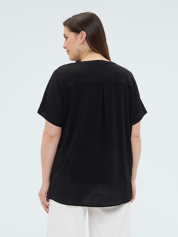 T-shirt Fiorella Rubino en noir