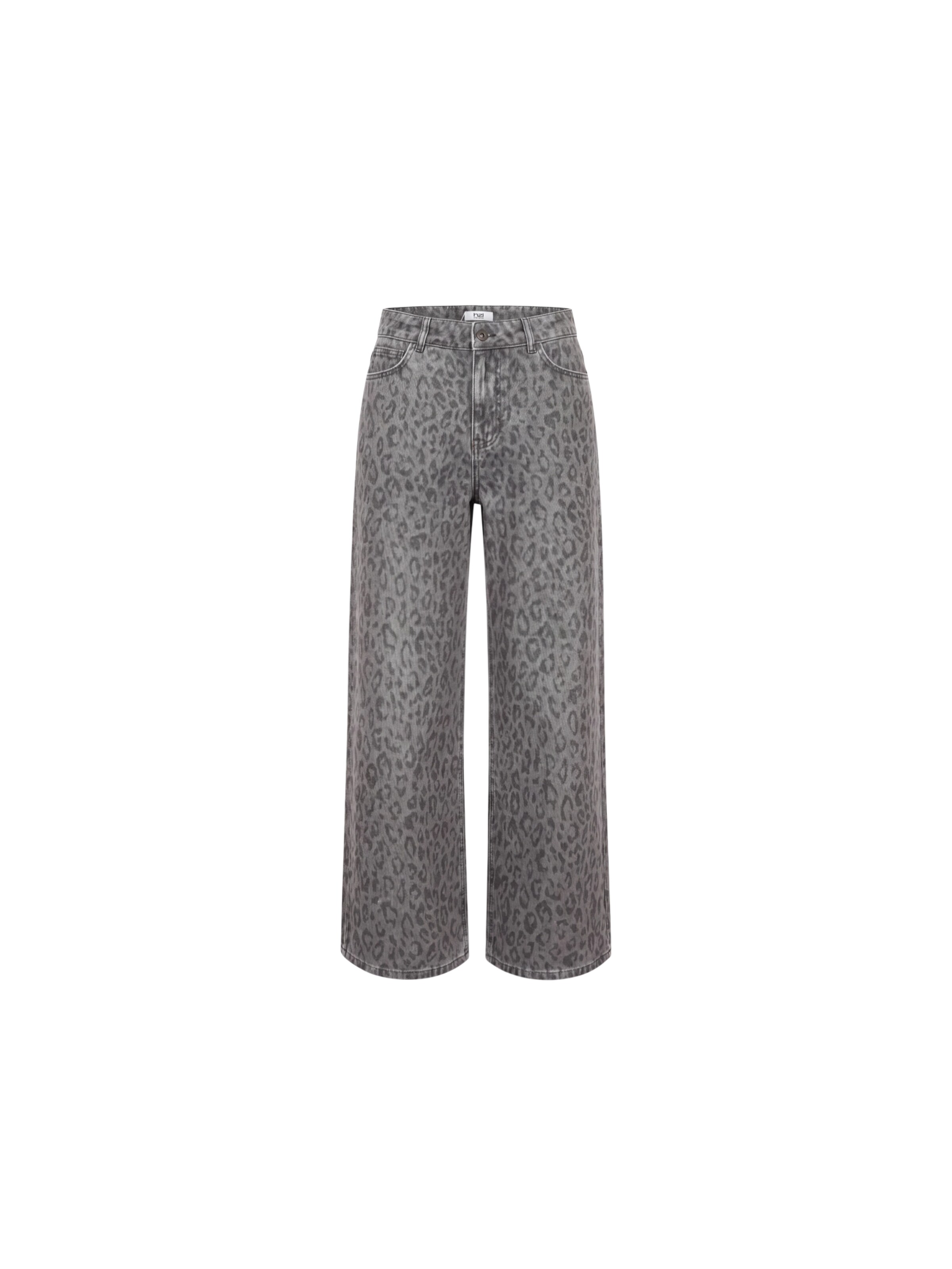 hzl the label Jeans in Grijs: voorkant