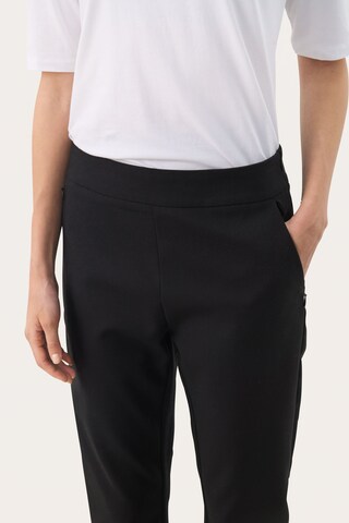 Coupe slim Pantalon Part Two en noir