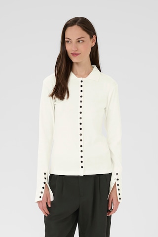 KAREN BY SIMONSEN Shirts 'KBDafne' i beige: forside