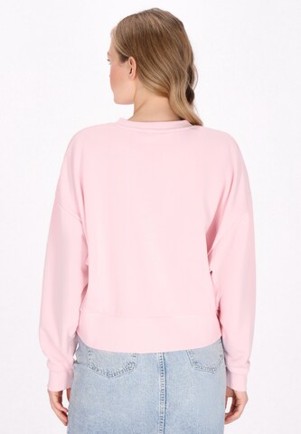 MYMO Sweatshirt 'Back To School' in Roze