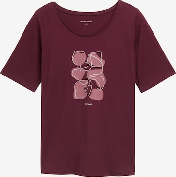 Tom Tailor Women + Shirt in Red: front
